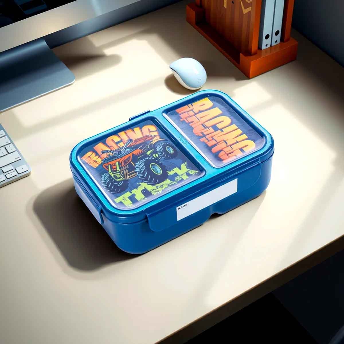 Nova Kids 1.3L Racer 2-Compartment Bento Lunch Box