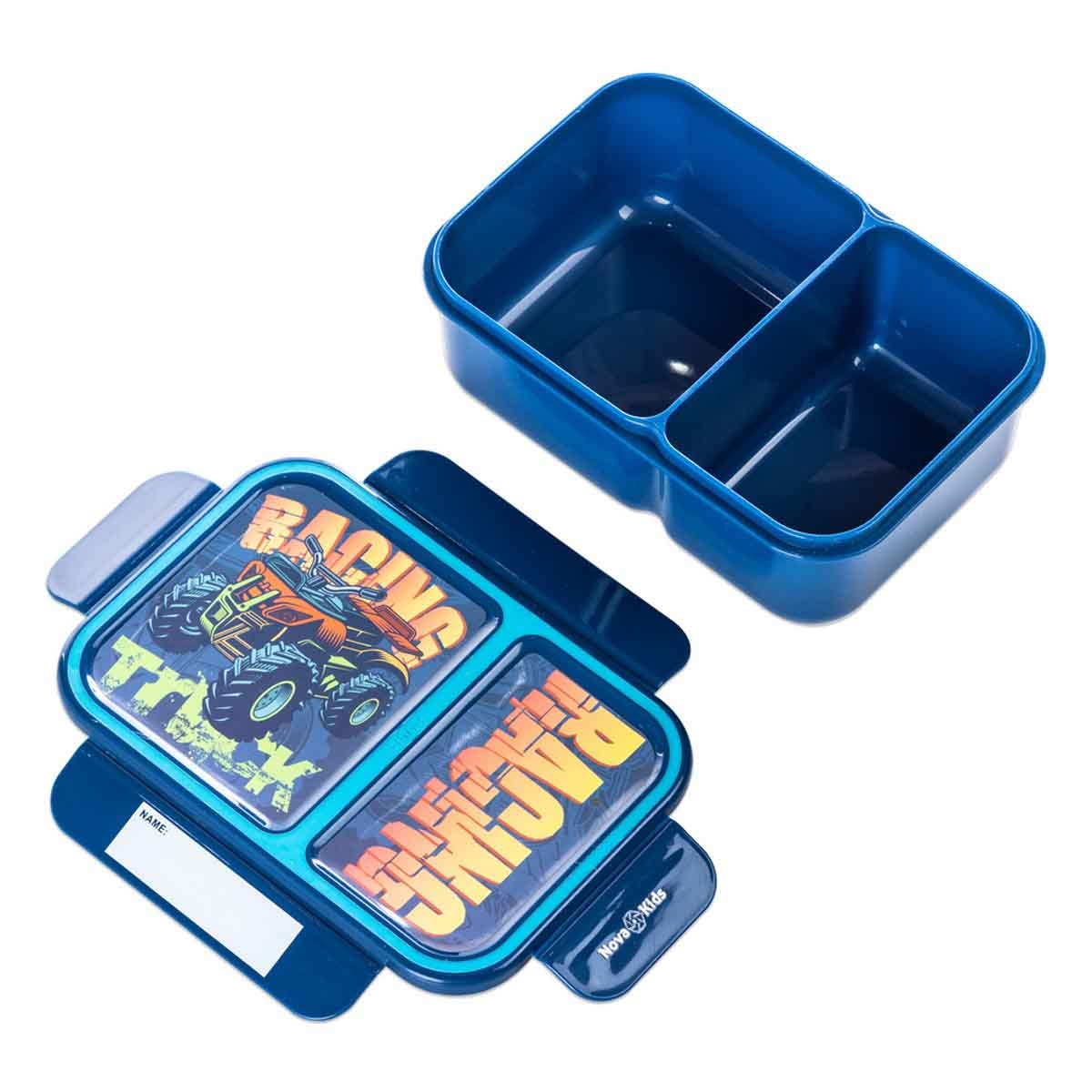 Nova Kids 1.3L Racer 2-Compartment Bento Lunch Box