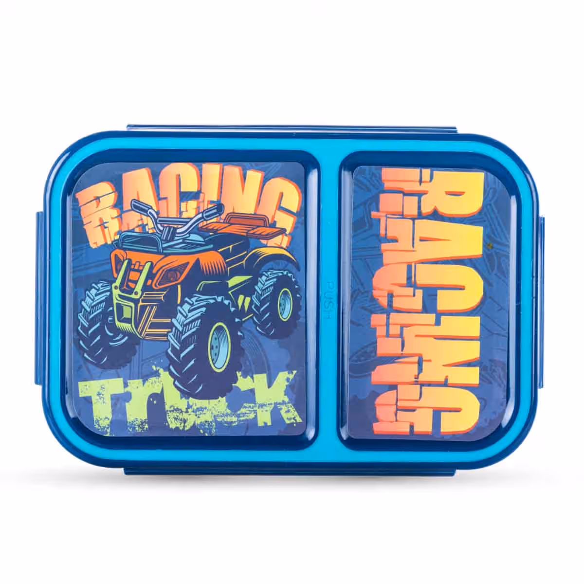 Nova Kids 1.3L Racer 2-Compartment Bento Lunch Box with Water Bottle