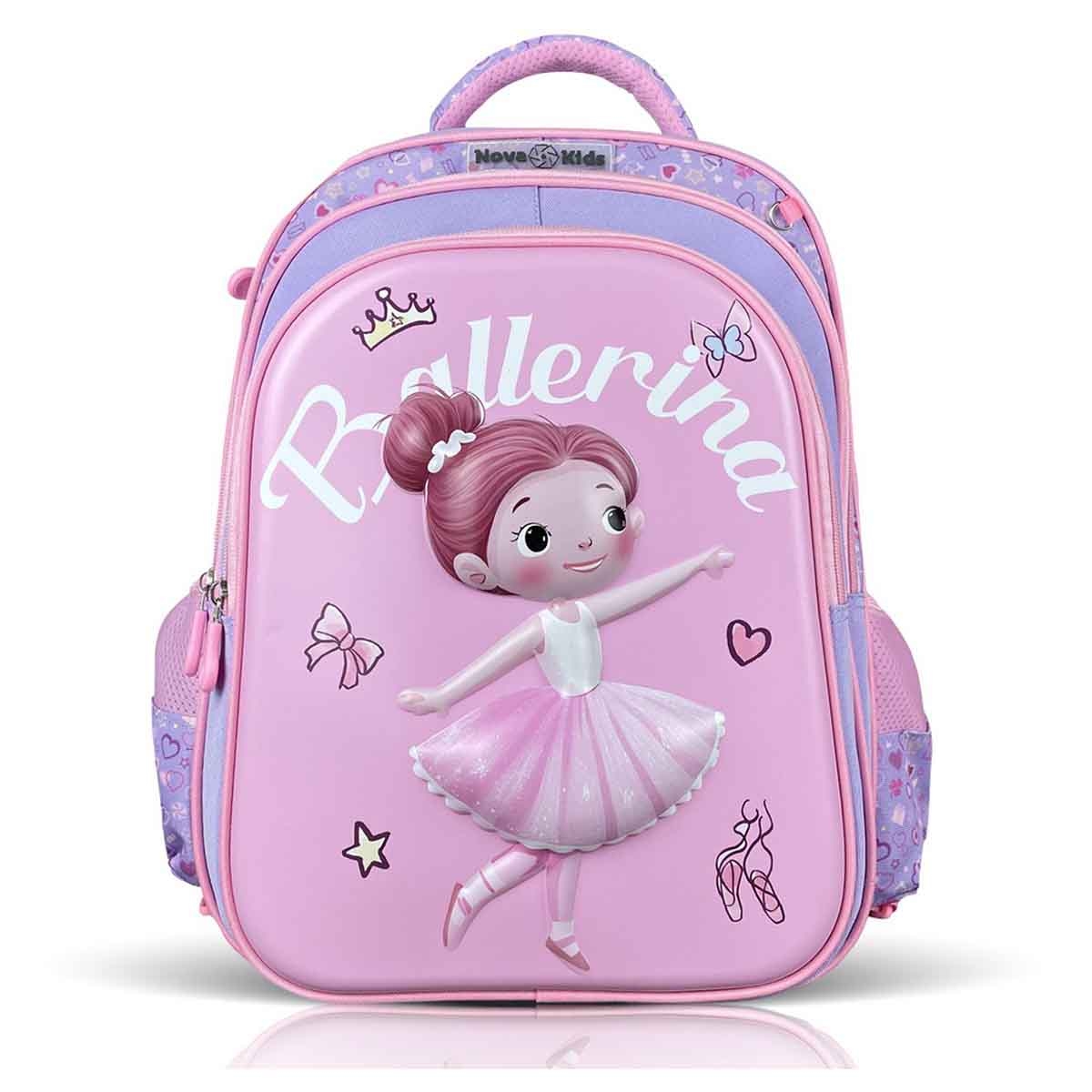Nova Kids 16.5" Ballerina 3D School Bag