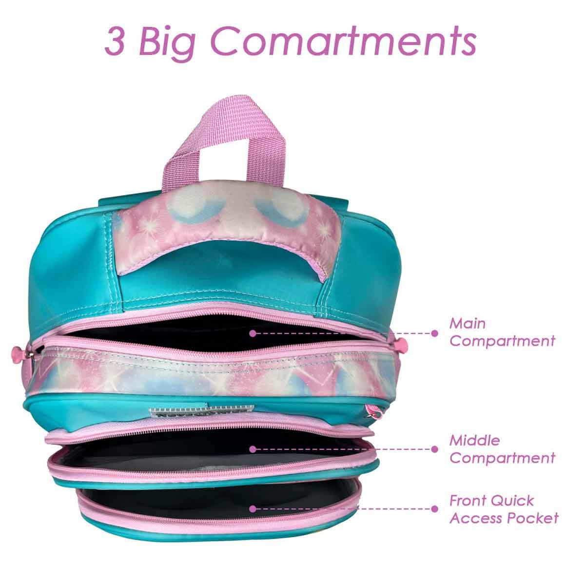 Nova Kids 16.5" Daisy 3D School Bag