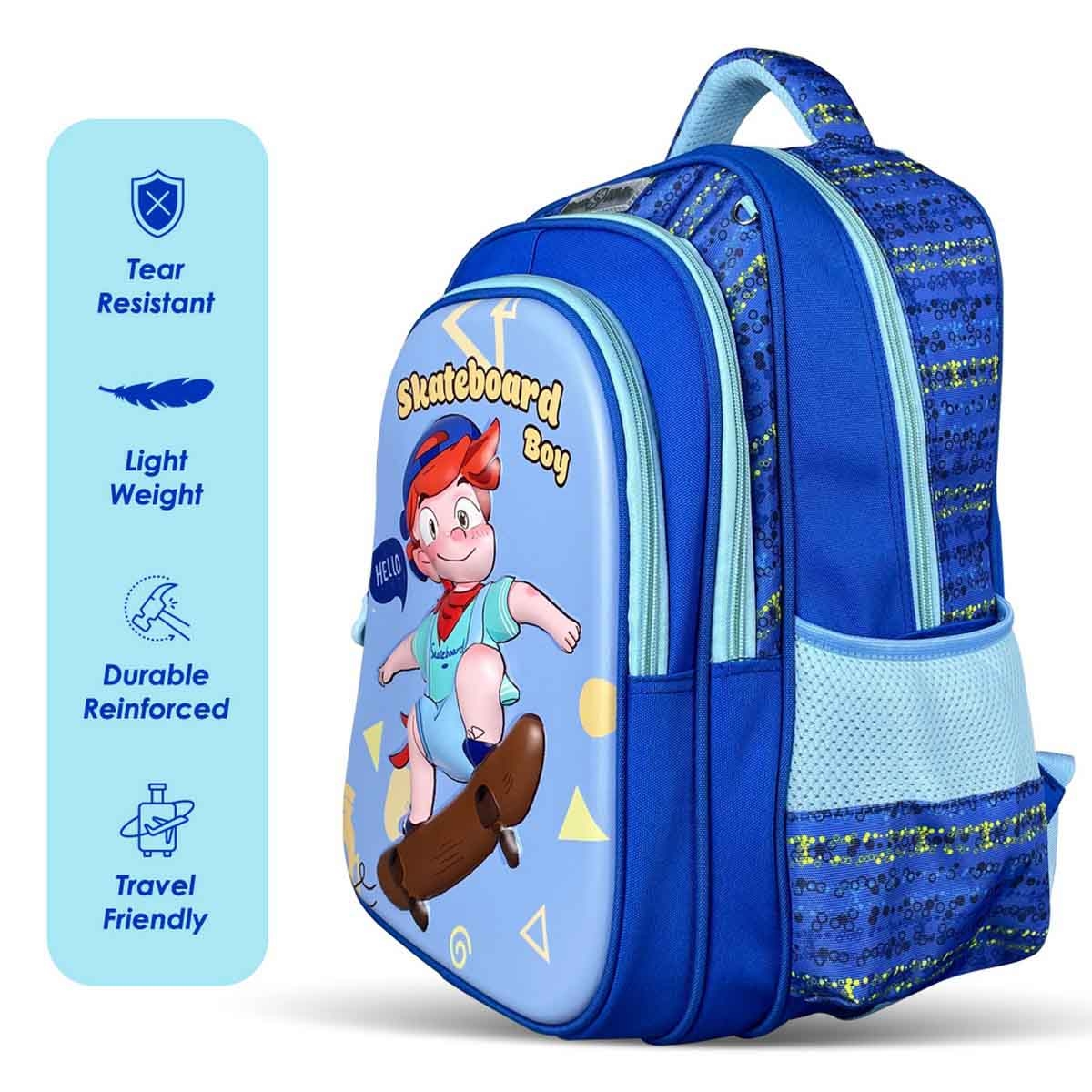 Nova Kids 16.5" Skater 3D School Bag