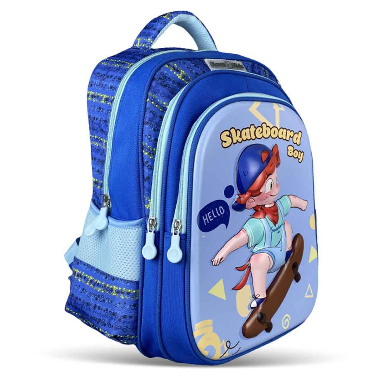 Nova Kids 16.5" Skater 3D School Bag