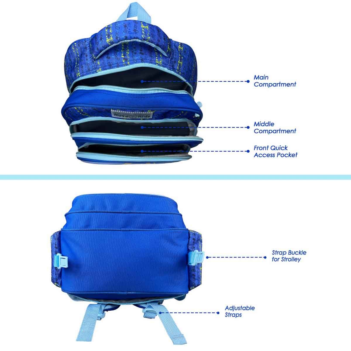 Nova Kids 16.5" Skater 3D School Bag