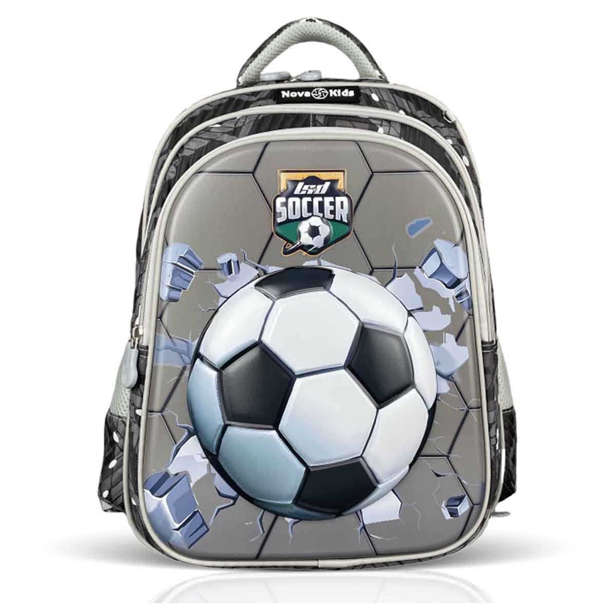 Nova Kids 16.5" Soccer 3D School Bag