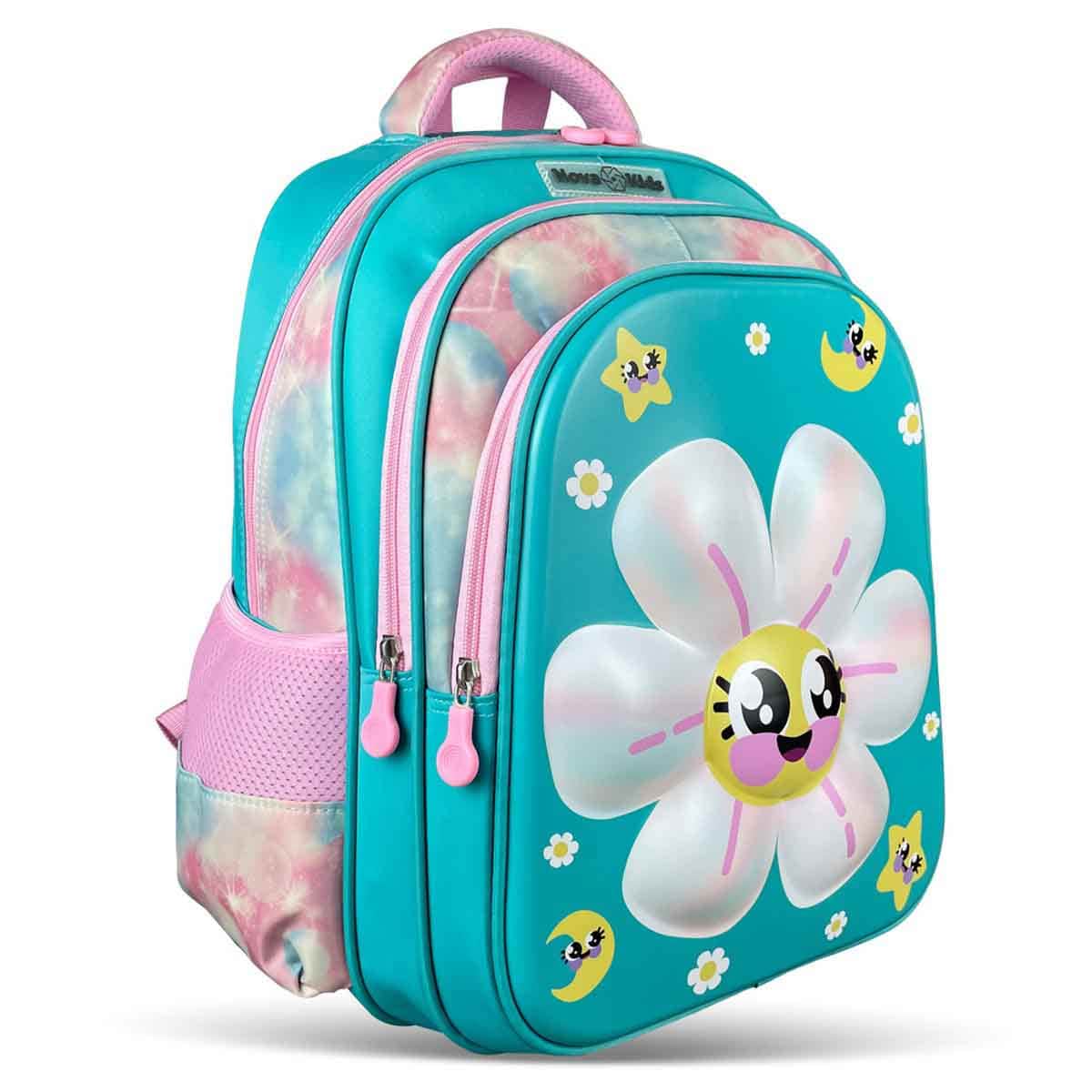 Nova Kids 16.5" Daisy 3D School Bag with Trolley