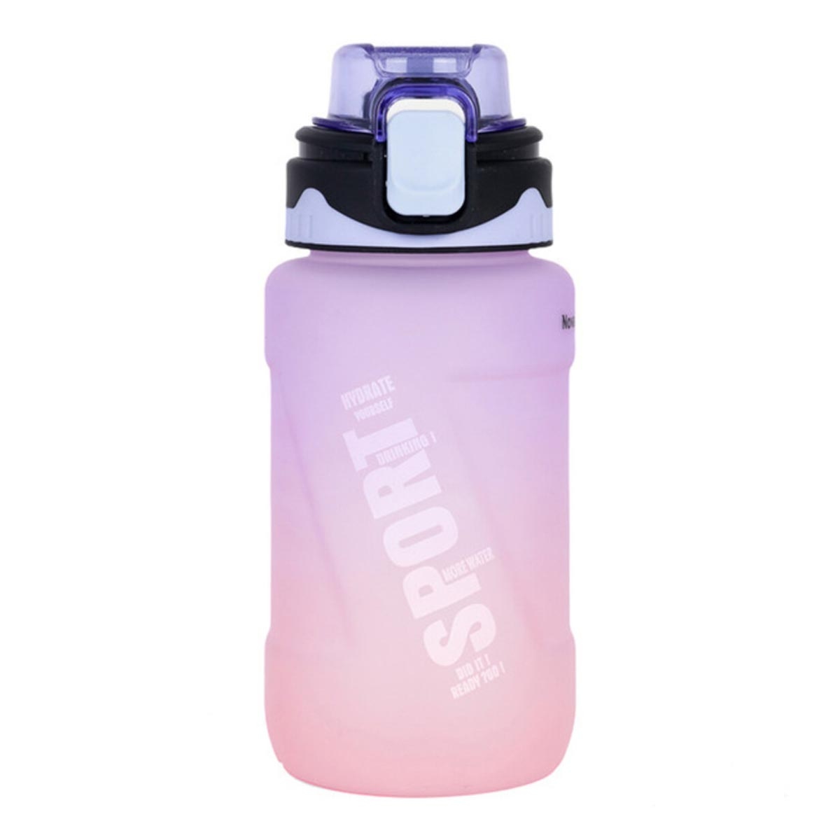 Nova Kids 550ml Purple Water Bottle with Straw