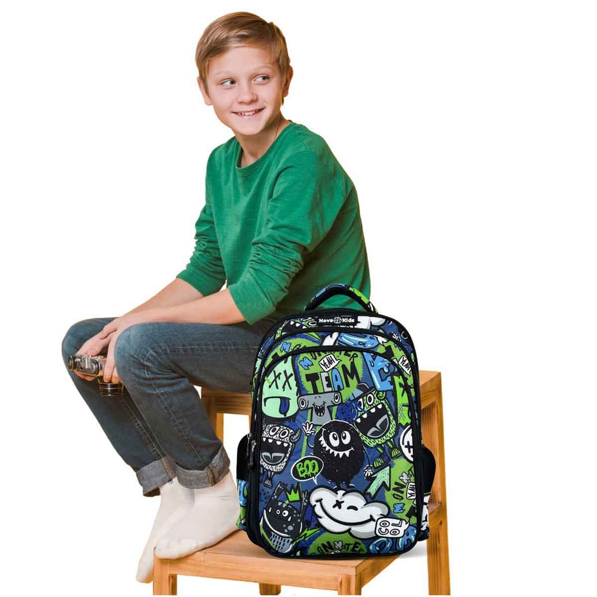 Nova Kids 17.5" GenZ School Bag