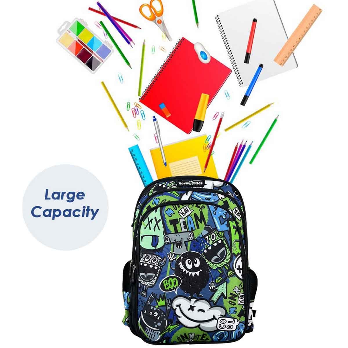 Nova Kids 17.5" GenZ School Bag