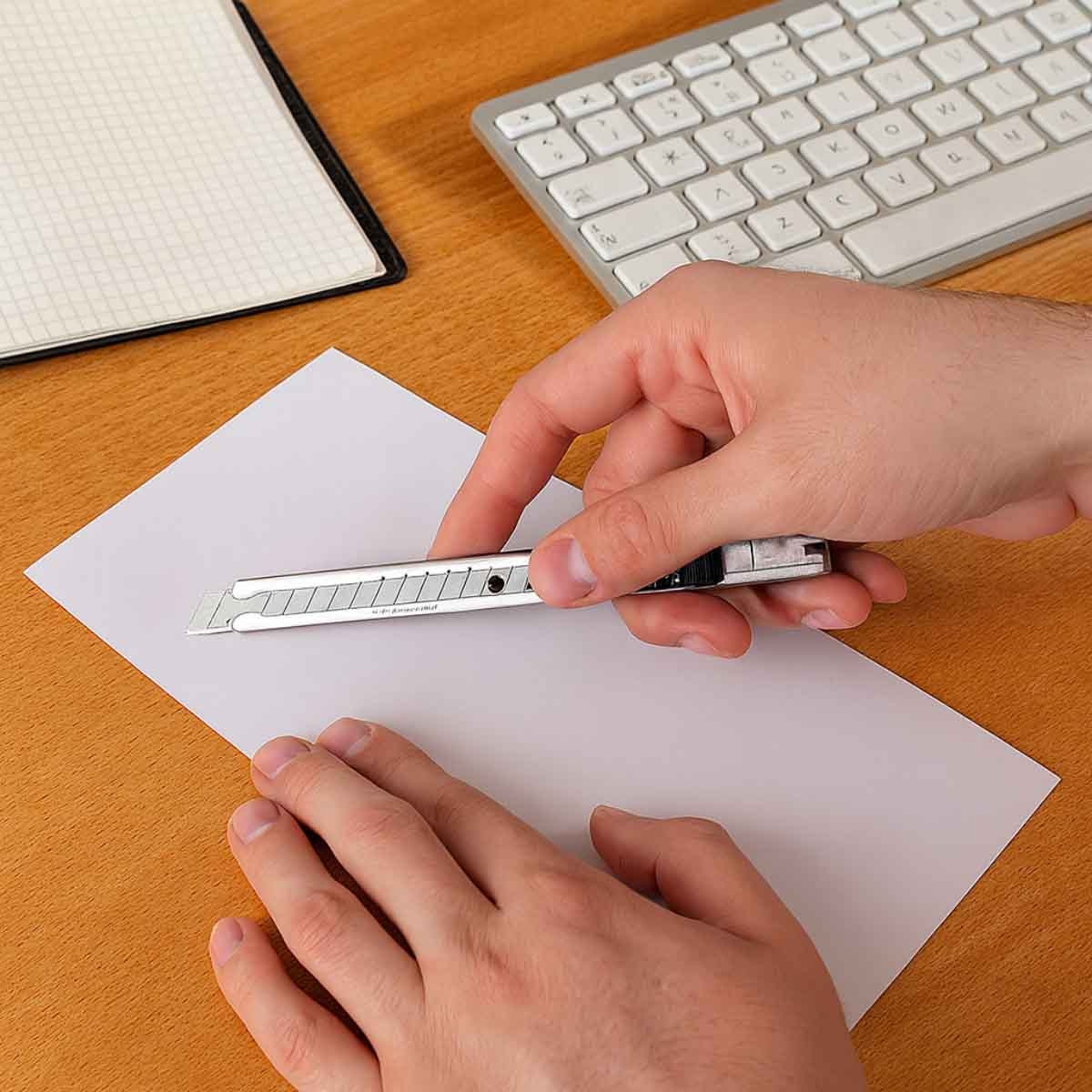 Olfa 9mm Auto Lock Stainless Steel Cutter Unisex, 13+ Years