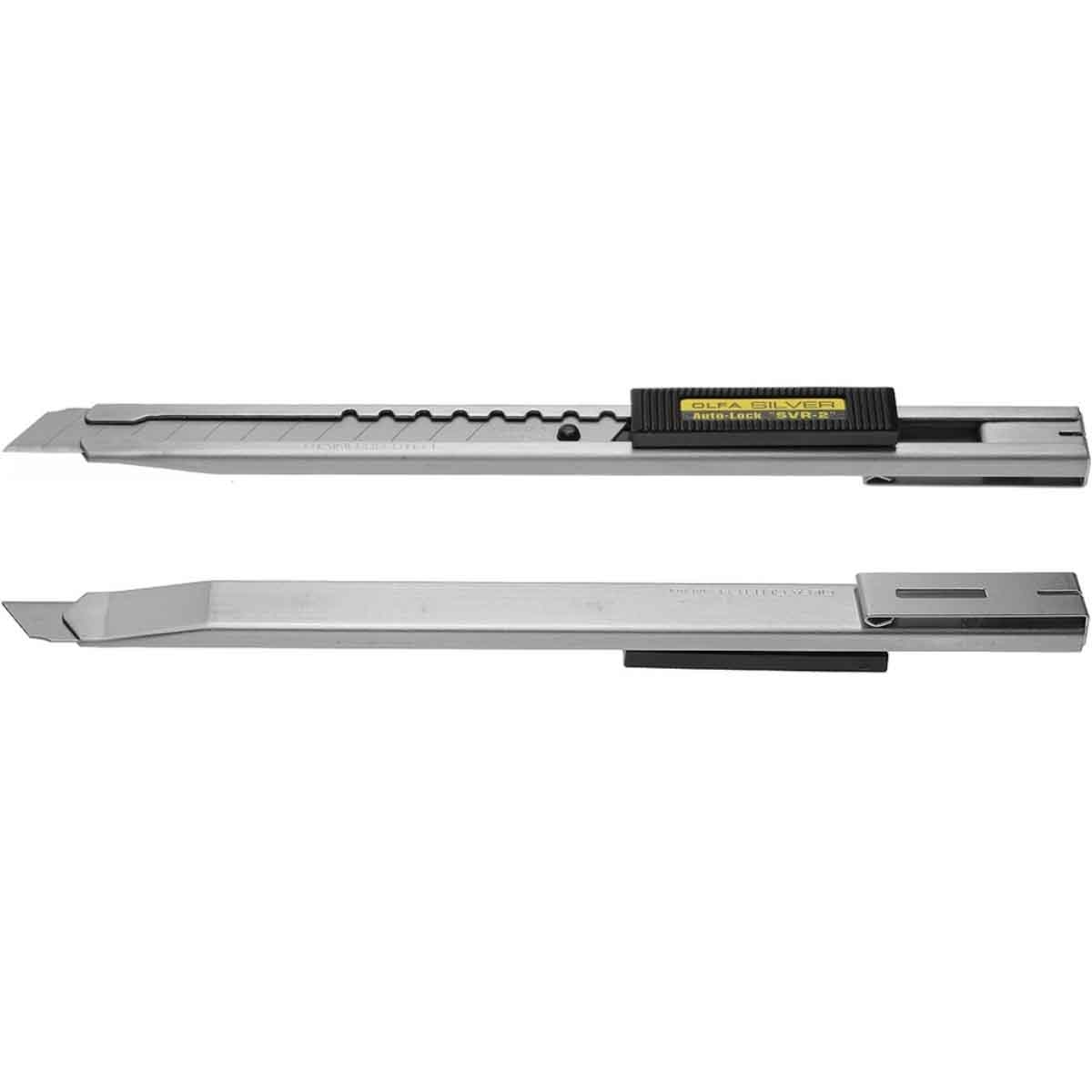 Olfa 9mm Auto Lock Stainless Steel Cutter Unisex, 13+ Years