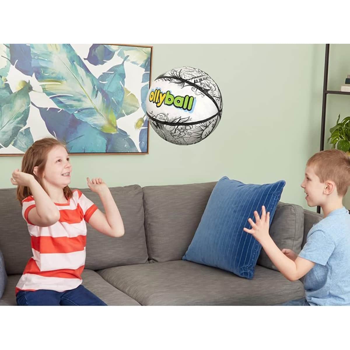 Ollyball The Ultimate Indoor Play Ball Unisex, 5-7 Years