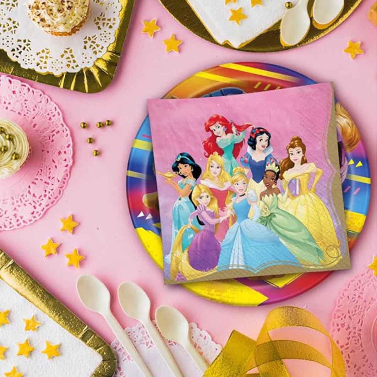 Disney Princess Once Upon A Time Beverage Napkin Set