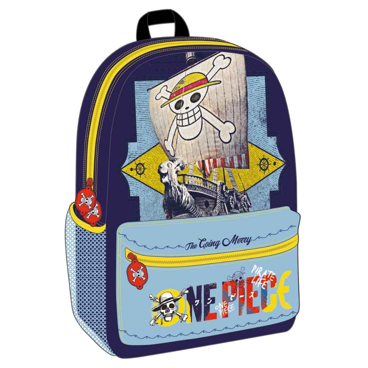 بيراميد حقيبة مدرسية غوينغ ميري ون بيس النسخة الحية