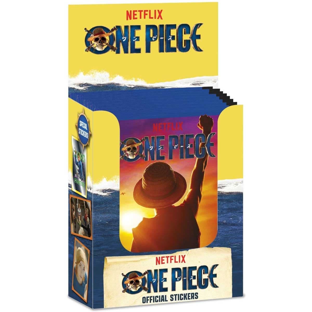 One Piece Stickers Counter Display Unit Set