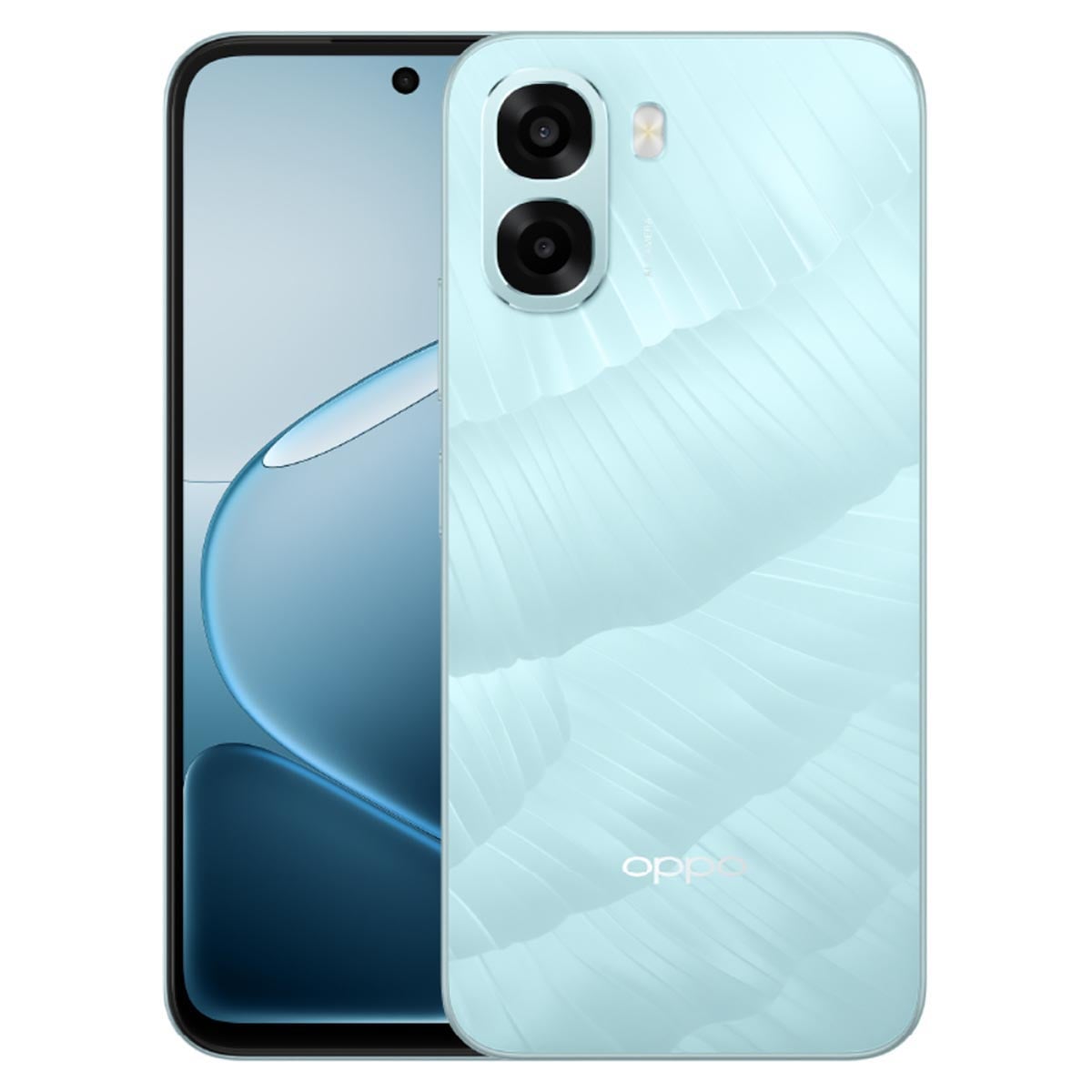 OPPO A6X Android Smartphone (4GB + 256GB), KSA Version - Ice Blue