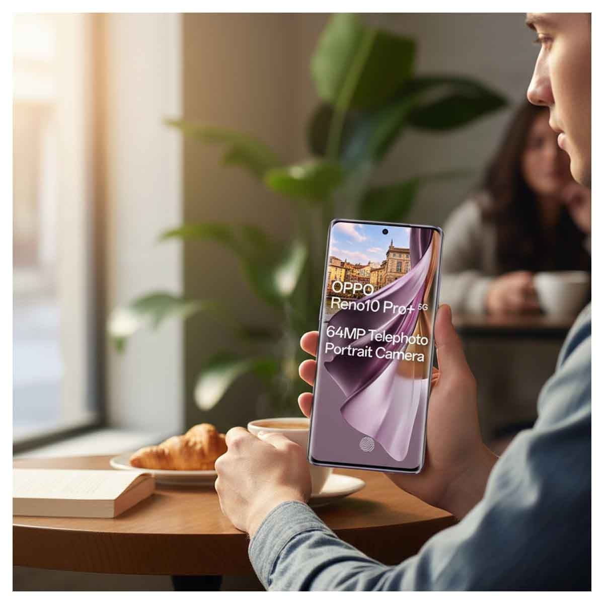 OPPO Reno10 Pro+ 5G Android Smartphone (12GB RAM, 256GB Storage) - Purple