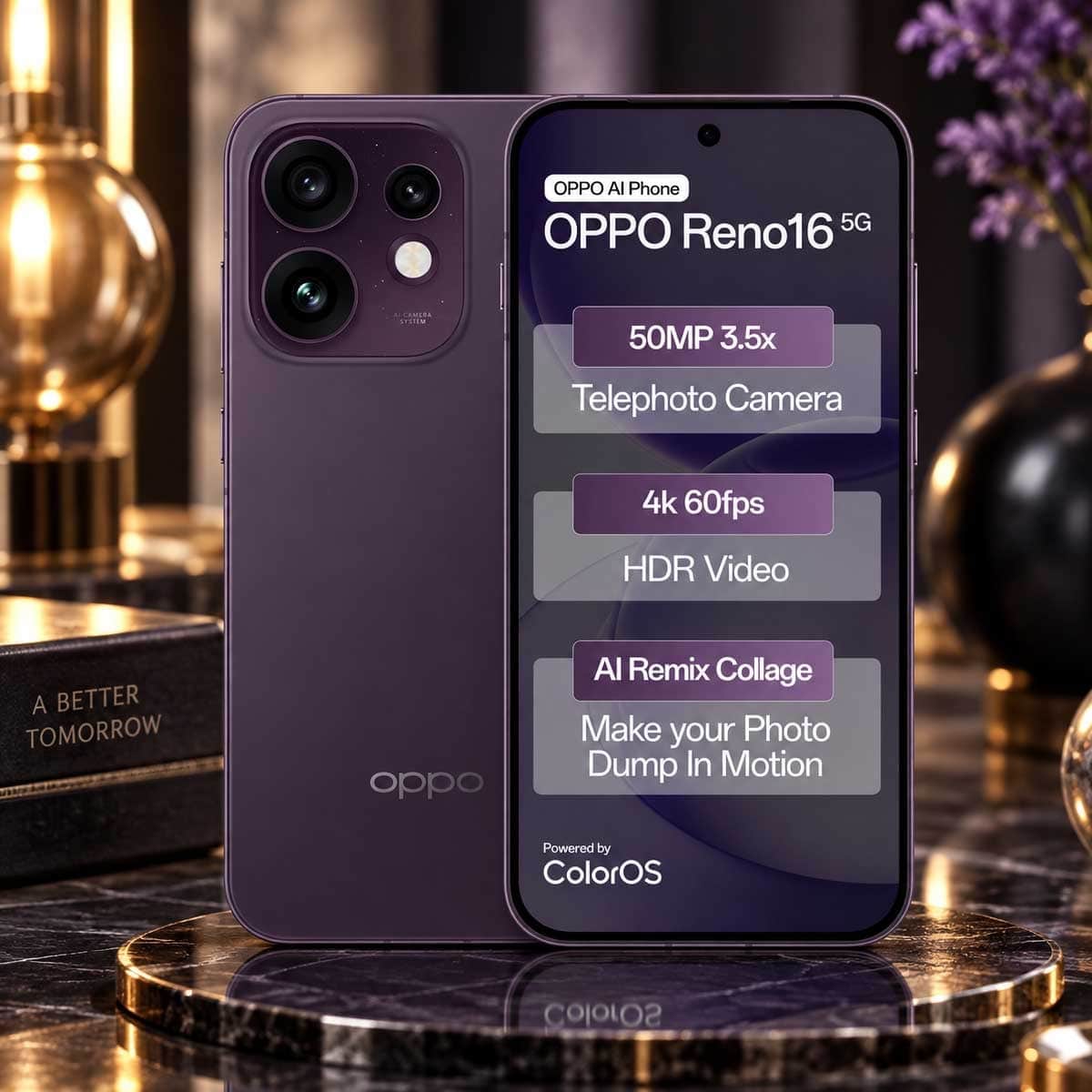 Oppo Reno16 5G Android Smartphone