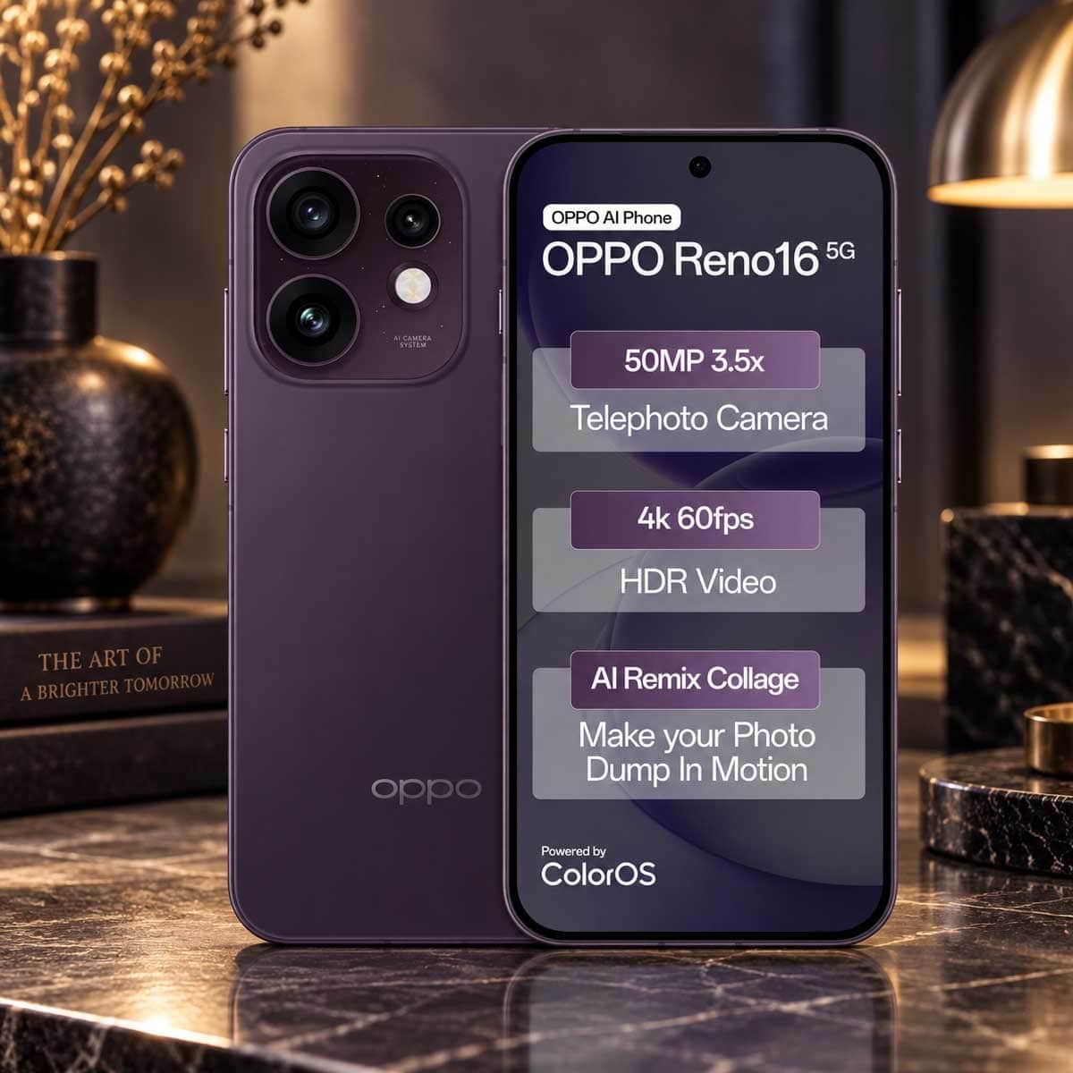 Oppo Reno16F 5G Android Smartphone