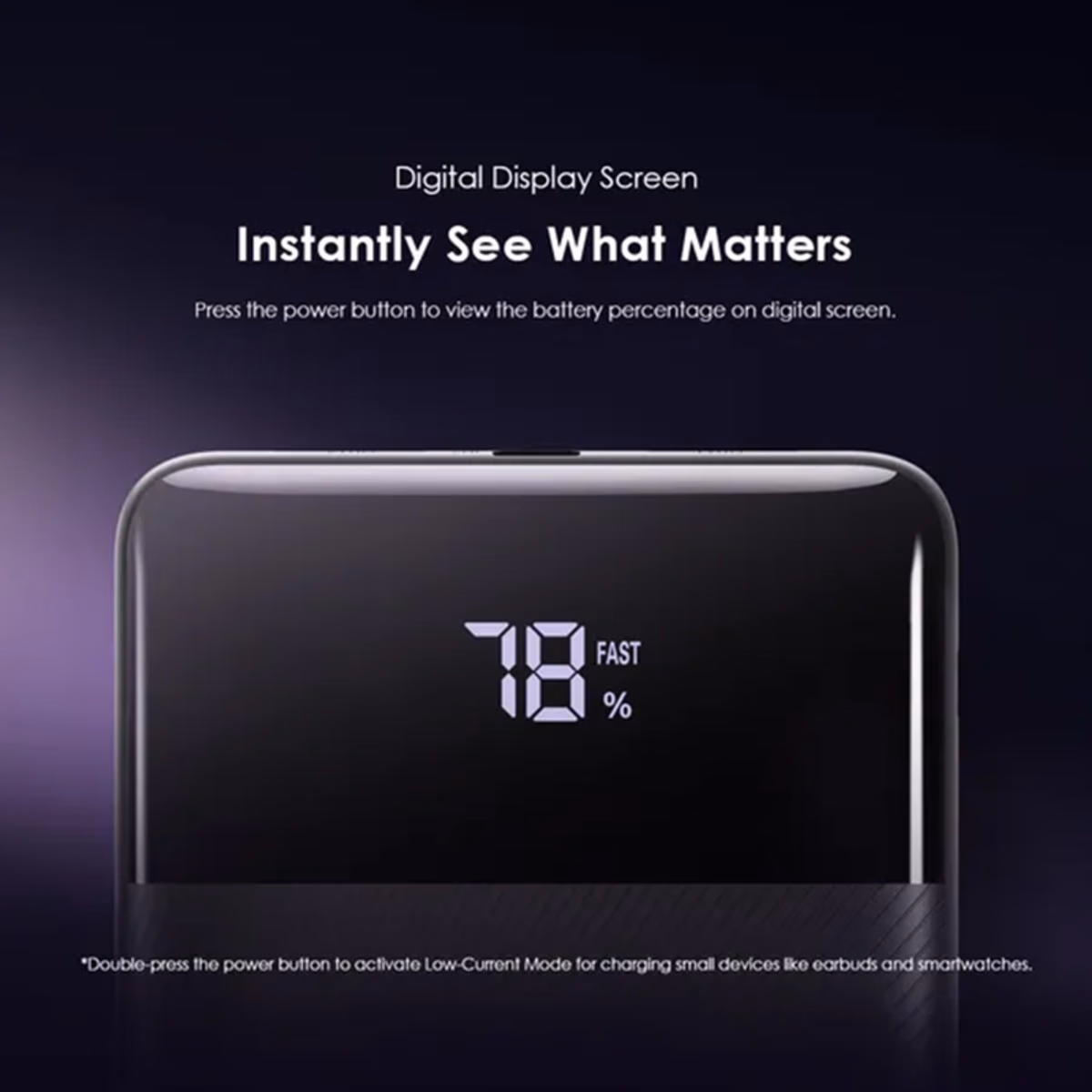 Oraimo 10000mAh 22.5W Toast Power Bank