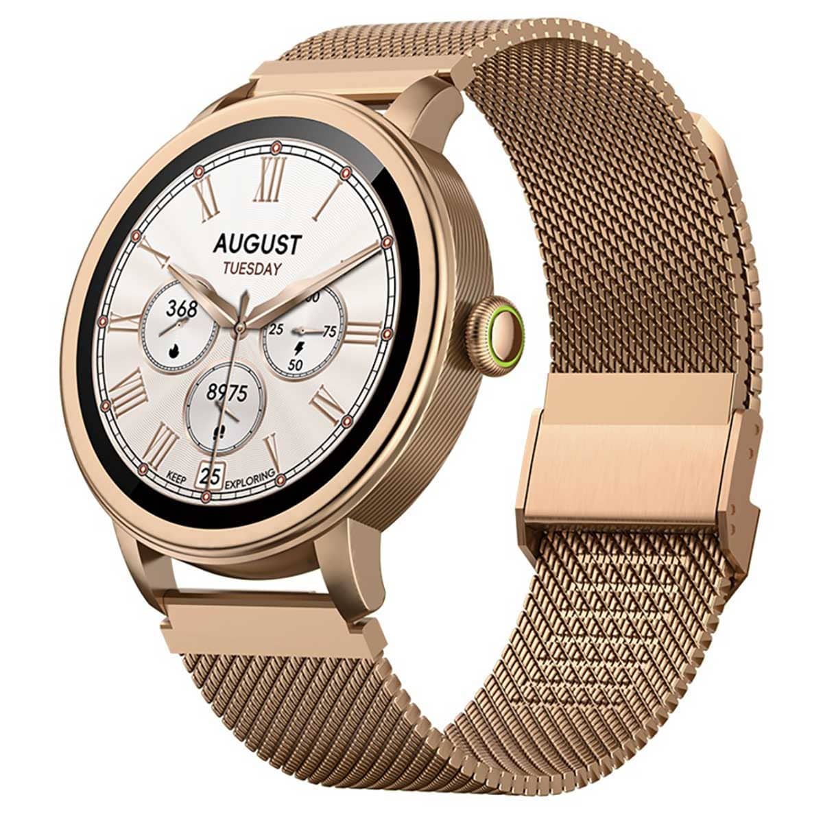 Oraimo 1.32" Gold Watch Muse Smartwatch