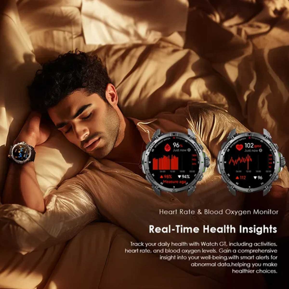 Oraimo 1.43" Light Chrome Watch GT Smartwatch