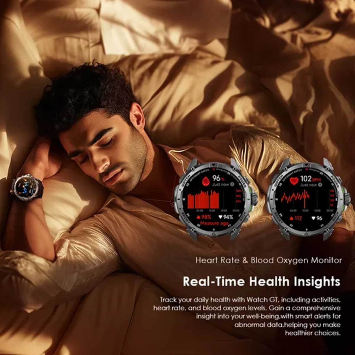Oraimo 1.43" Light Chrome Watch GT Smartwatch
