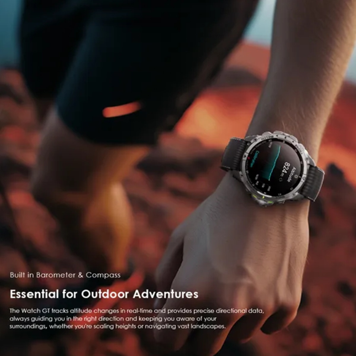 Oraimo 1.43" Light Chrome Watch GT Smartwatch