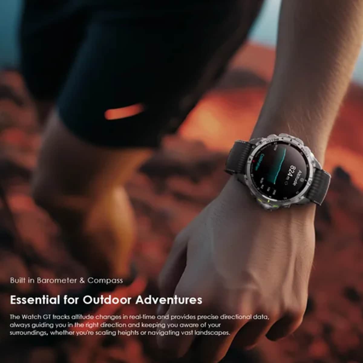 Oraimo 1.43" Light Chrome Watch GT Smartwatch