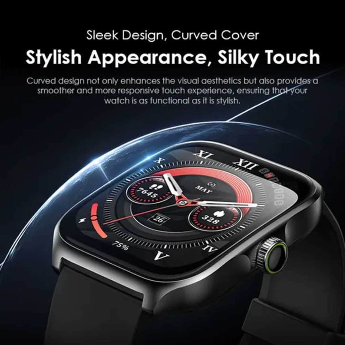 Oraimo 2.01" Light Chrome Watch Smart AM Smartwatch