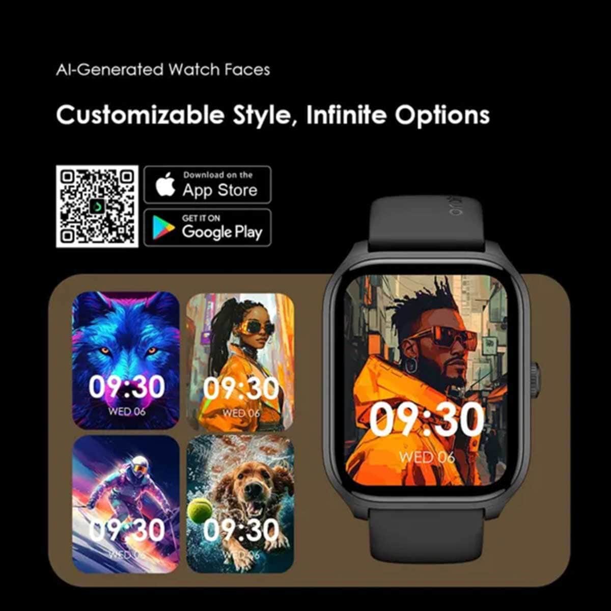 Oraimo 2.01" Watch 5 Lite Smartwatch