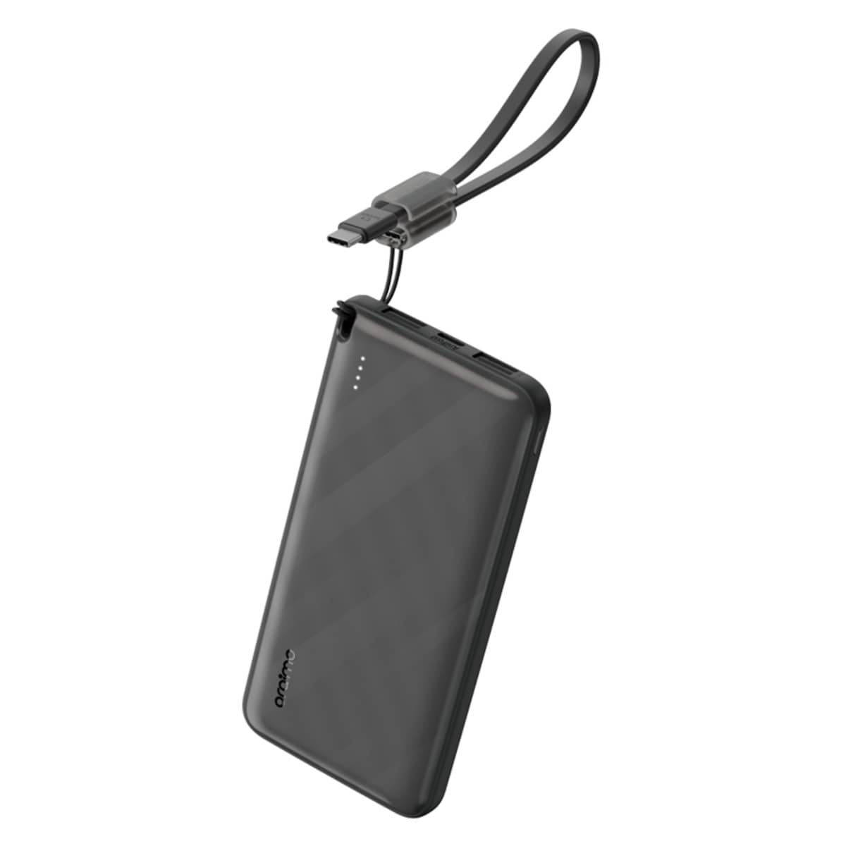 أورايمو باور بانك تدفق الطاقة L1 أسود بسعة 10000mAh وقدرة 15W