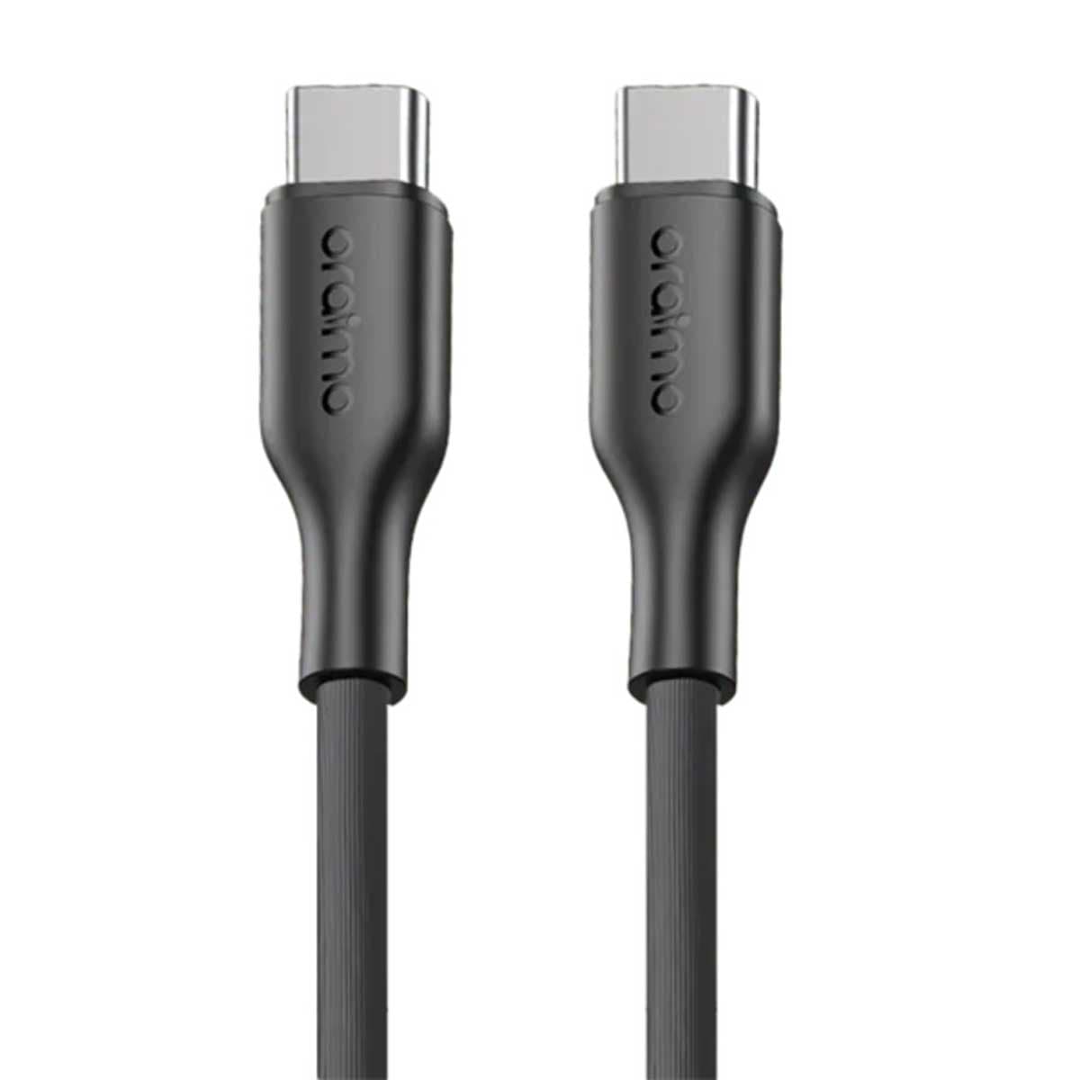 أورايمو كابل روبست لاين أسود USB-C إلى USB-C بطول 1.5 متر وقدرة 60W