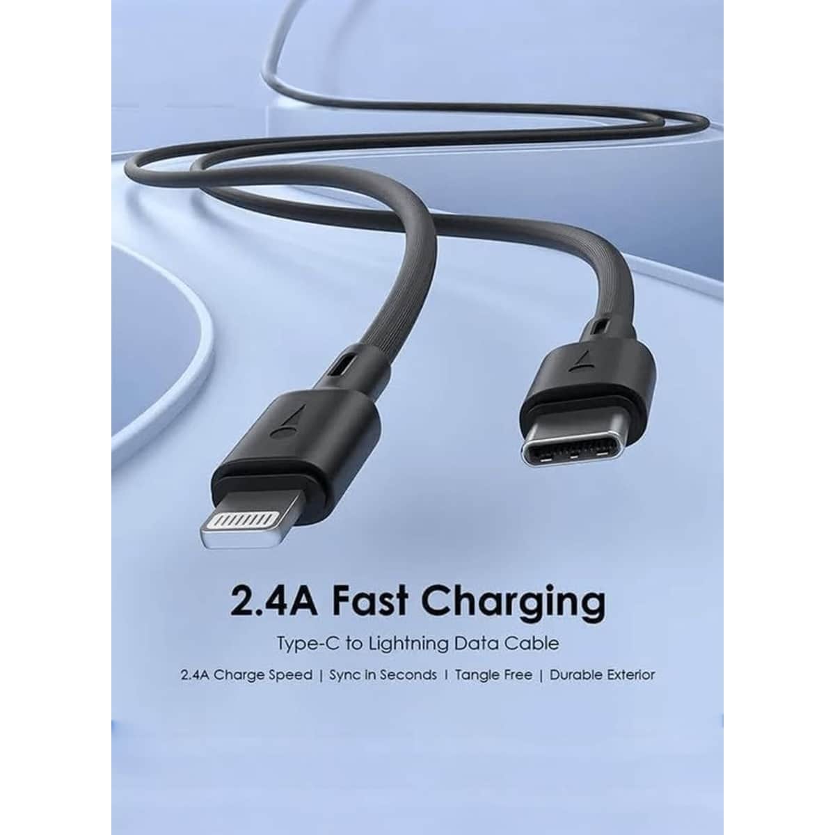 أورايمو كابل روبست لاين USB-C إلى Lightning بطول 1 متر وقدرة 30W