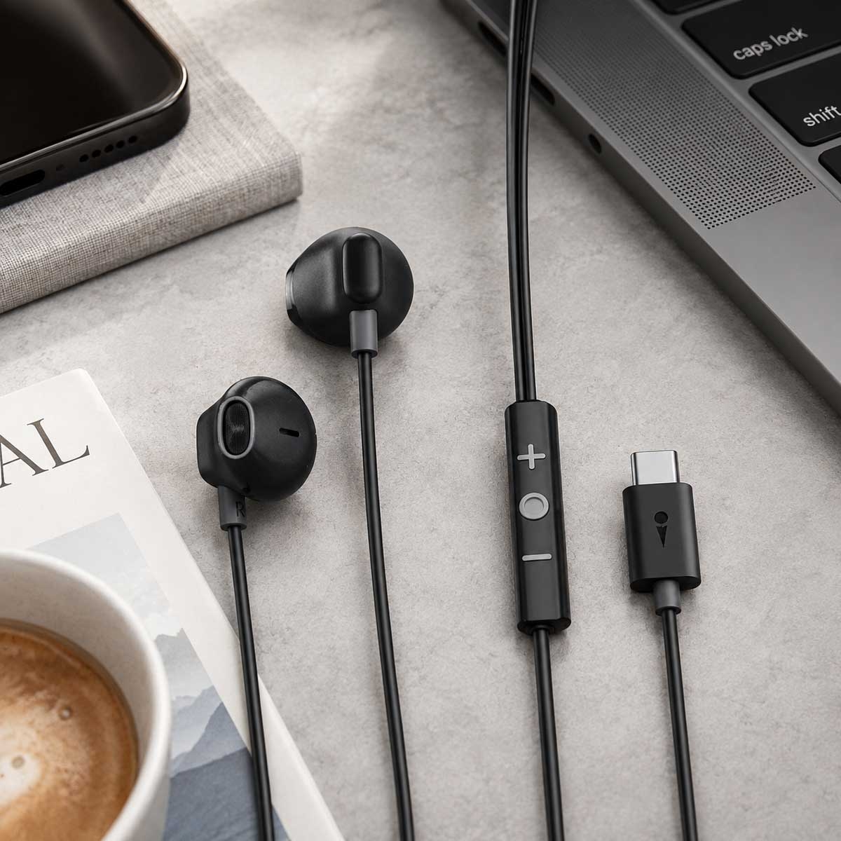 Oraimo Halo Airy Type-C In-Ear Wired Earphones