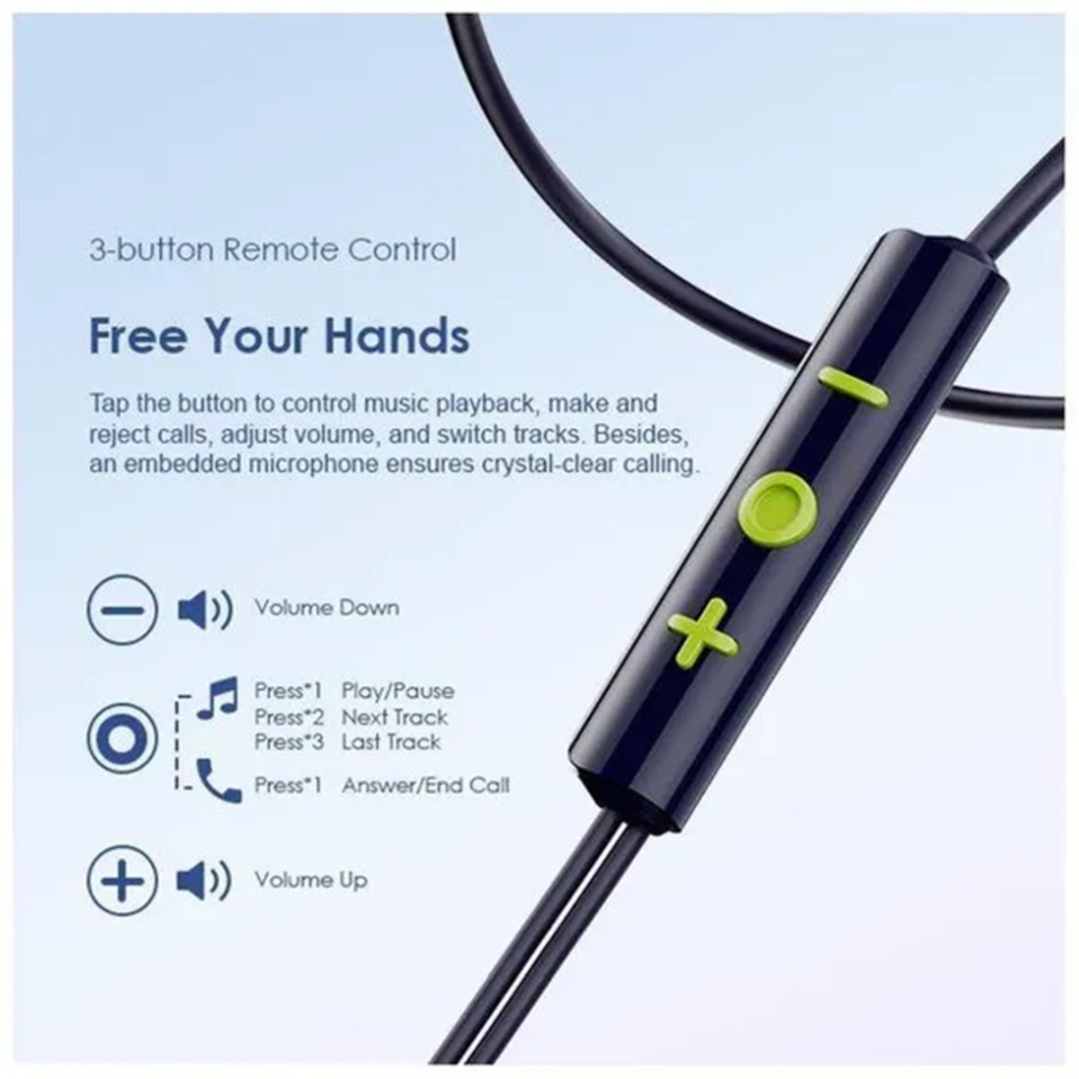 Oraimo Halo Airy Type-C In-Ear Wired Earphones