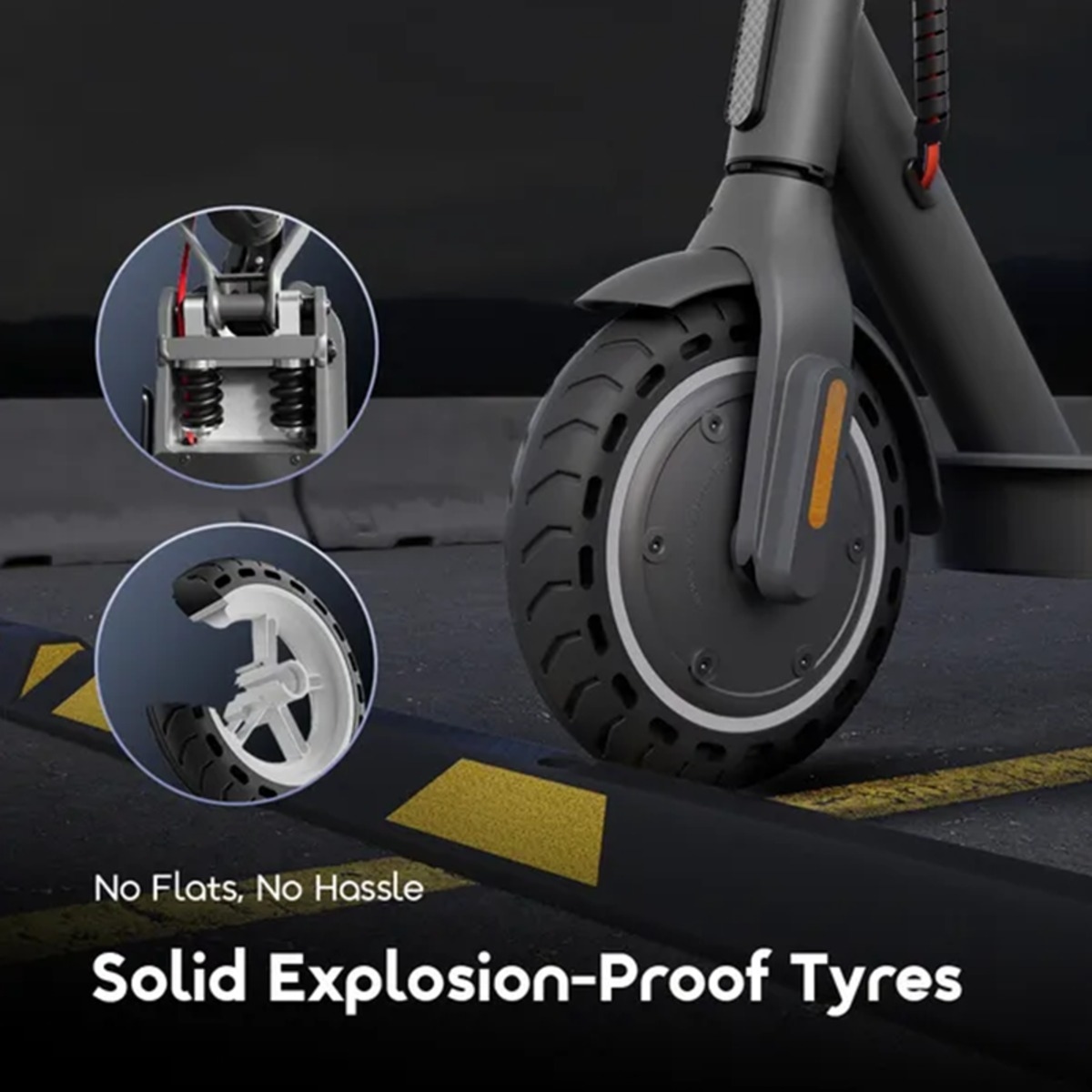 Oraimo Black OH-ES209 Electric Scooter