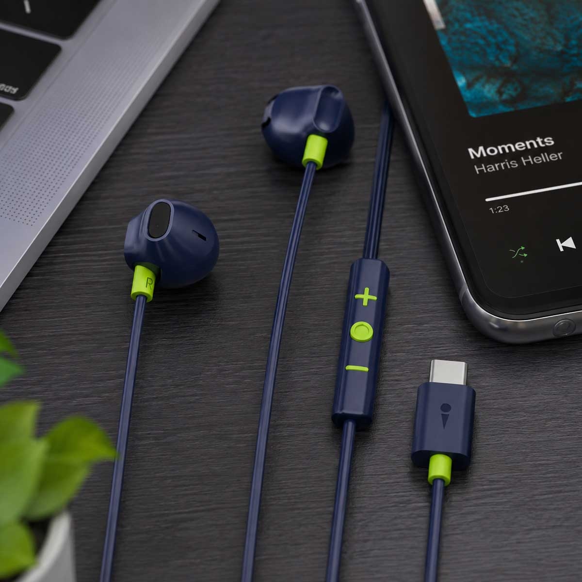 Oraimo Halo Airy Type-C In-Ear Wired Earphones