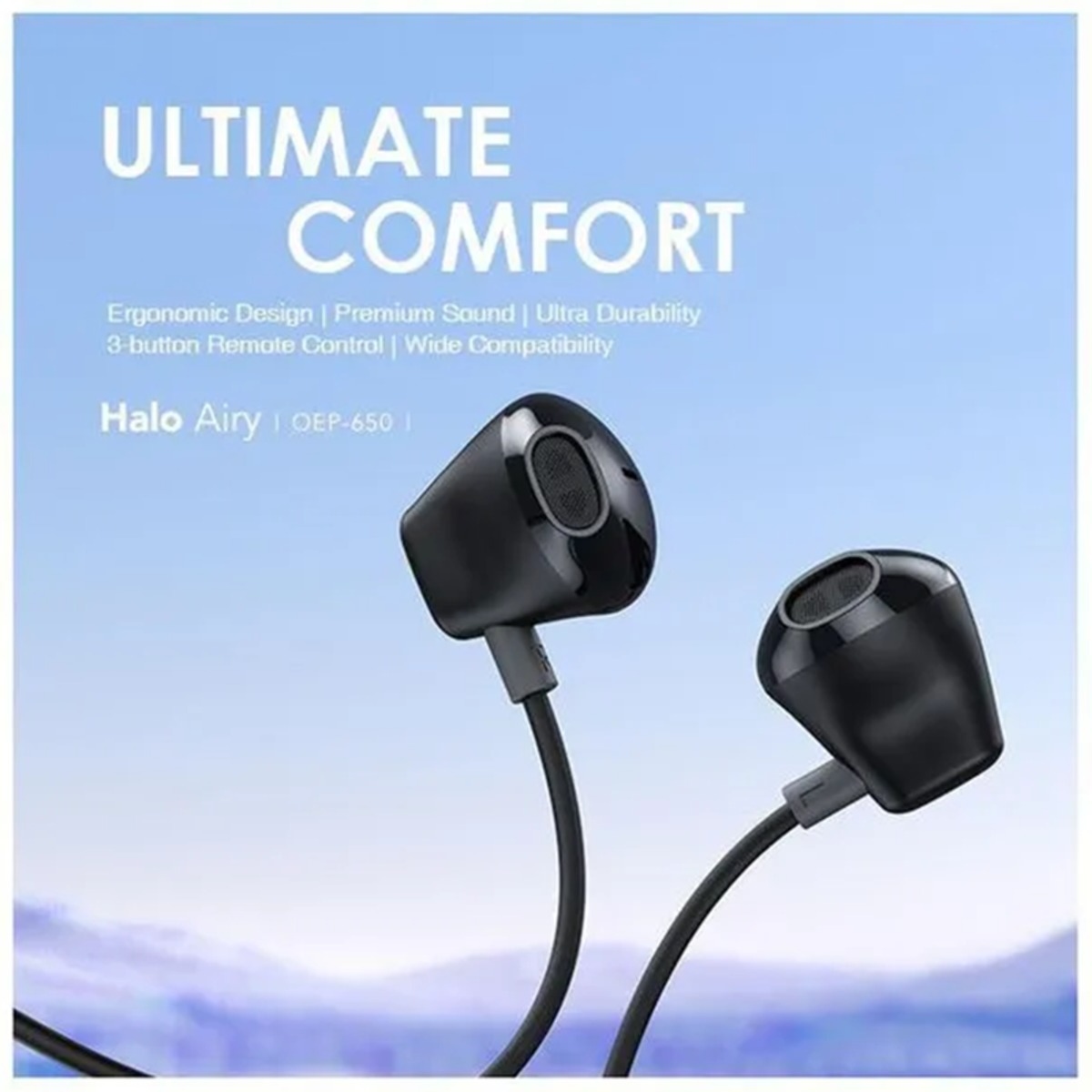 Oraimo Halo Airy Type-C In-Ear Wired Earphones