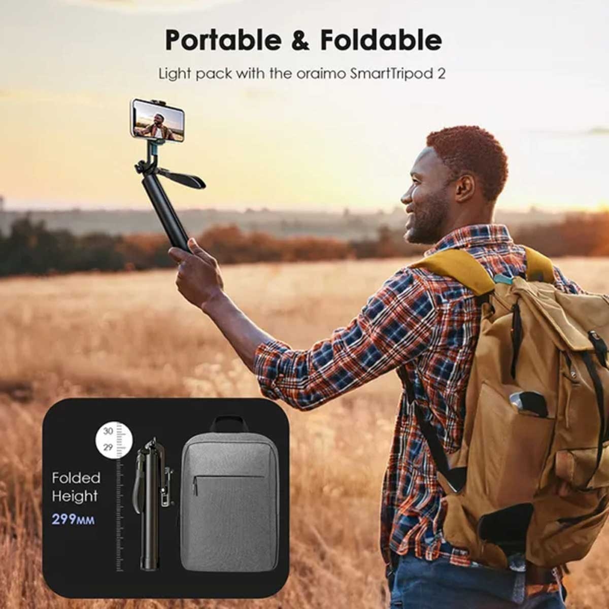 Oraimo Smart 2 Ultra Stable Phone Tripod