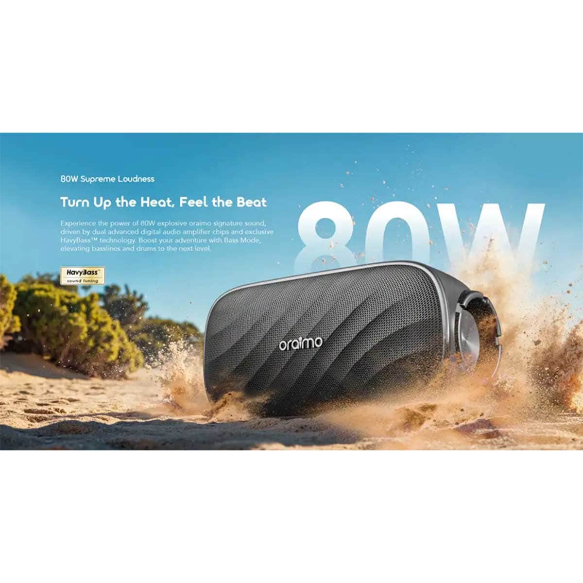Oraimo Speed Black OBS-682 Portable Wireless Speaker