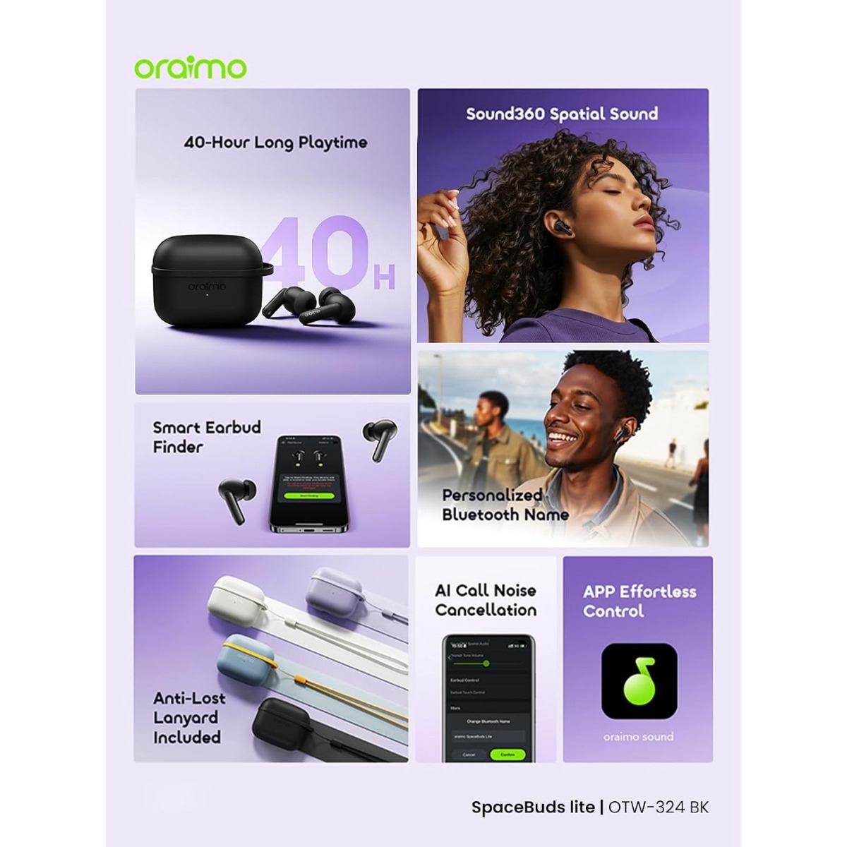 Oraimo OTW-324 True Wireless Earbuds