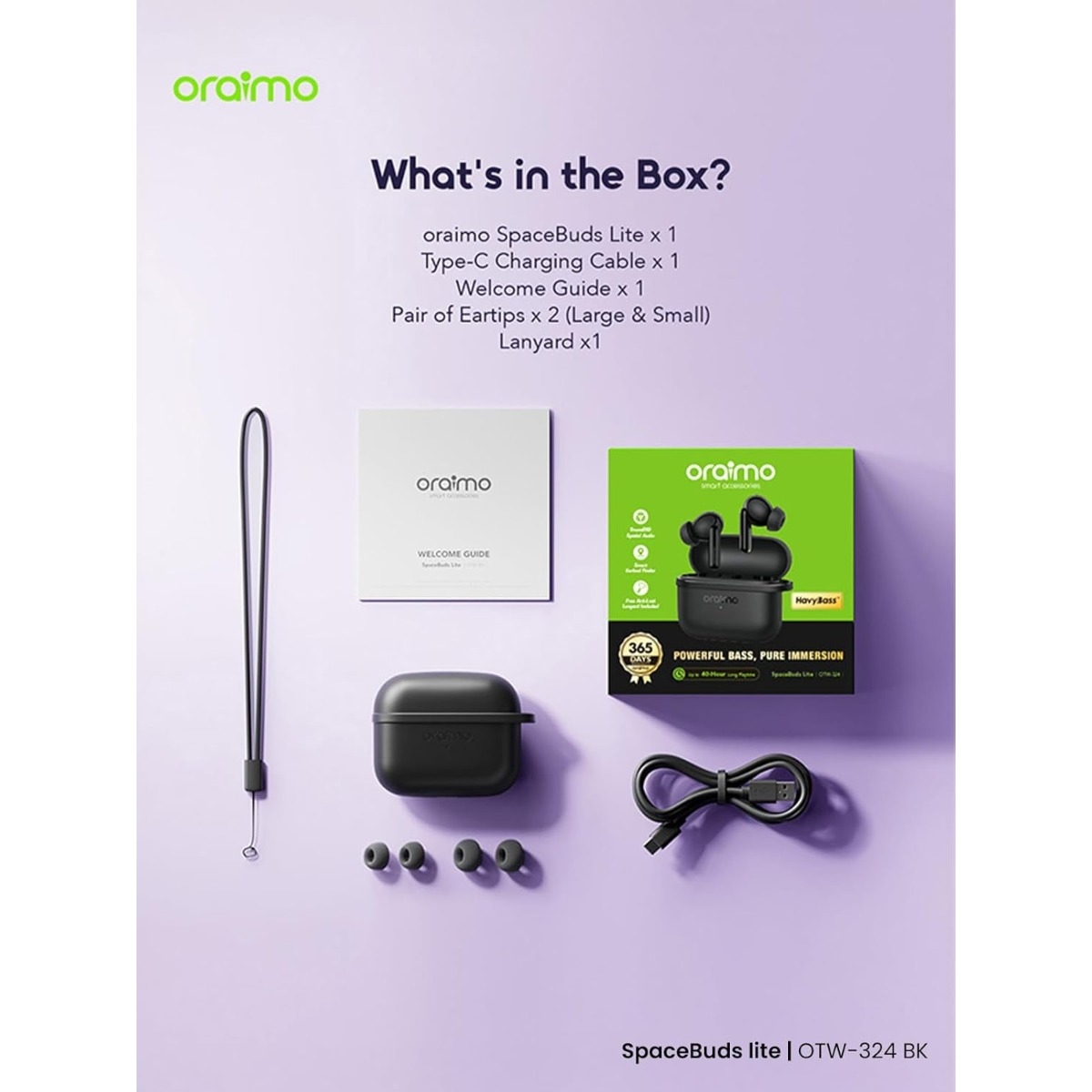 Oraimo OTW-324 True Wireless Earbuds