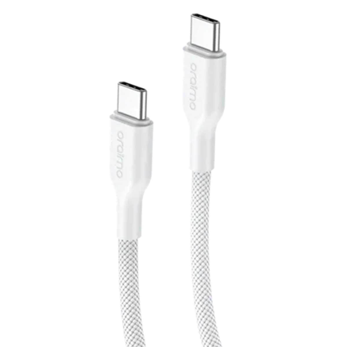 أورايمو كابل مضفر USB-C إلى USB-C بطول 1 متر وقدرة 60W