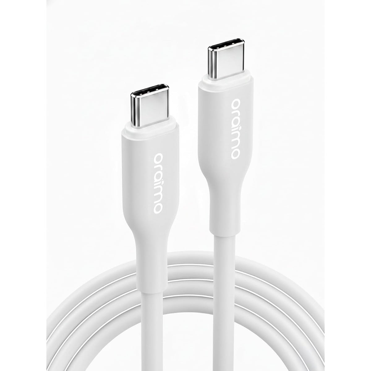 Oraimo White 1m RobustLine 100W USB-C to USB-C Cable