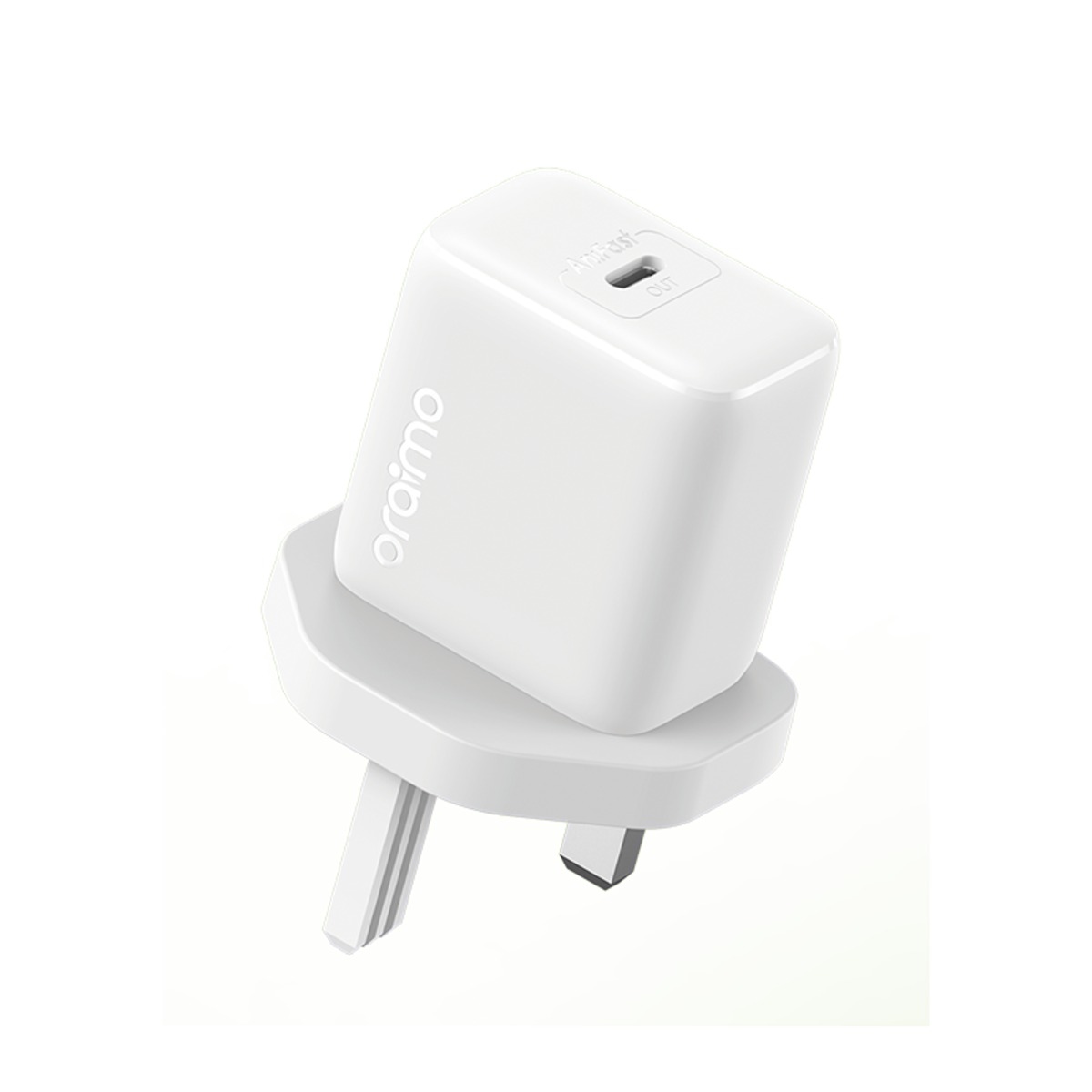 أورايمو شاحن جداري سريع OCW-5202UCC بقدرة 20W مع كابل USB-C إلى USB-C