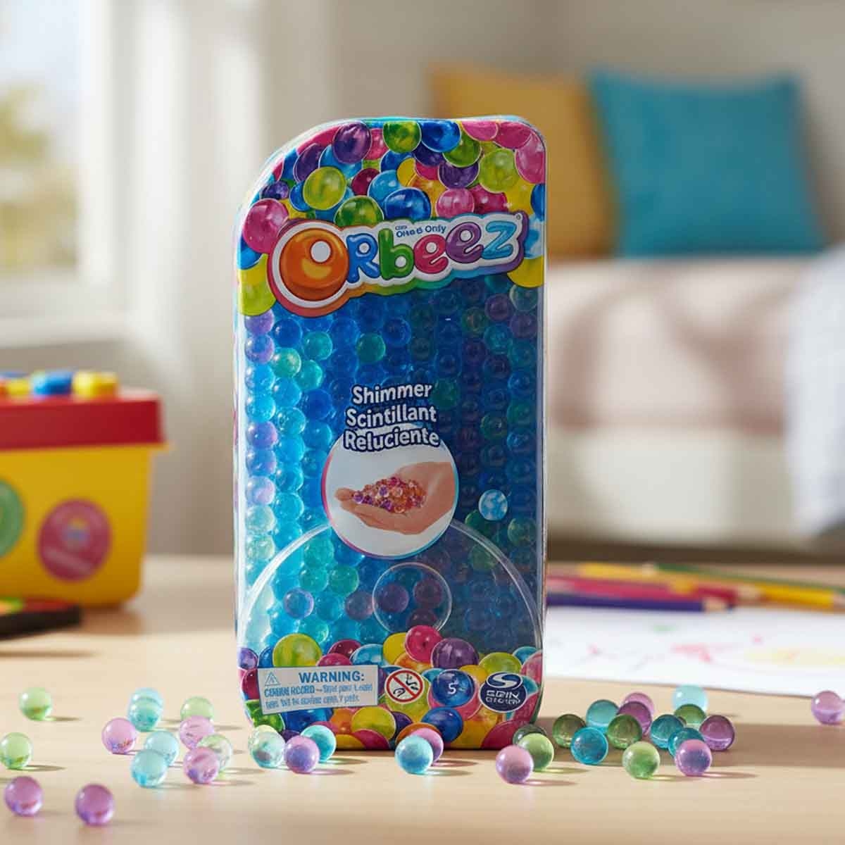 أوربيز 1300 خرزة لامعة متعددة الألوان للجنسين، 5-7 سنوات