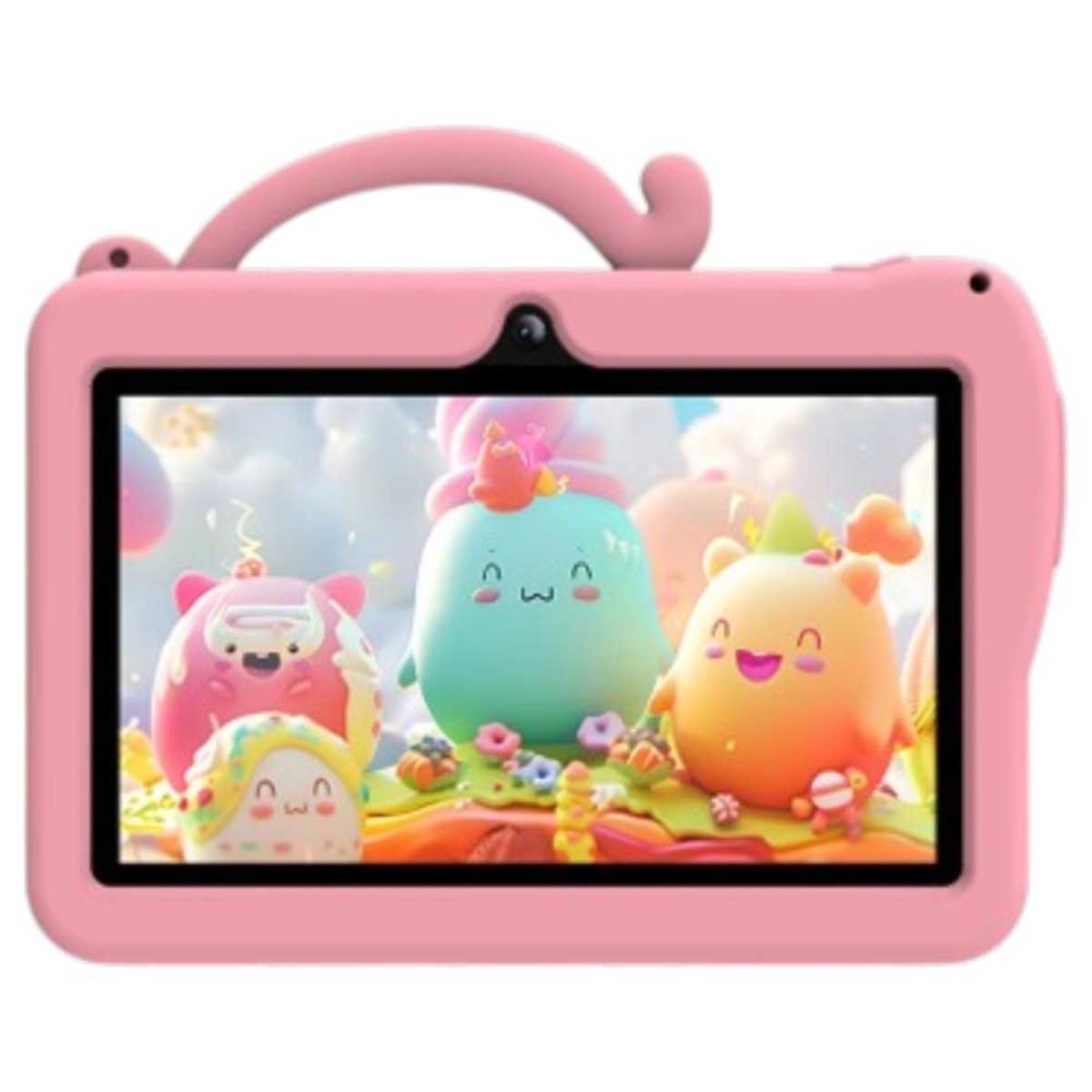Oteeto Tab78 Smart Kids Android Tablet (1GB + 16GB) - Pink