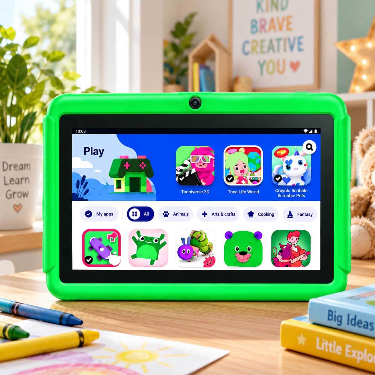 Oteeto Tab 4 Kids Wi-Fi Android Tablet