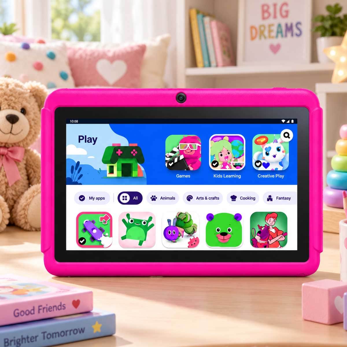 Oteeto Tab 4 Kids Wi-Fi Android Tablet